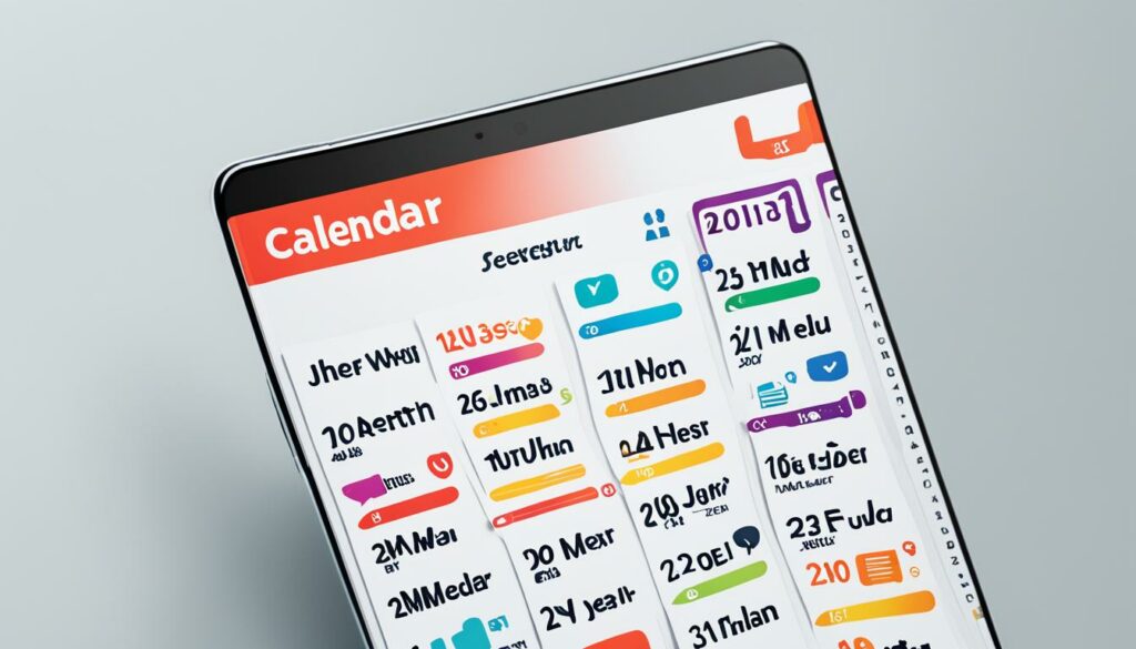 social media kalender